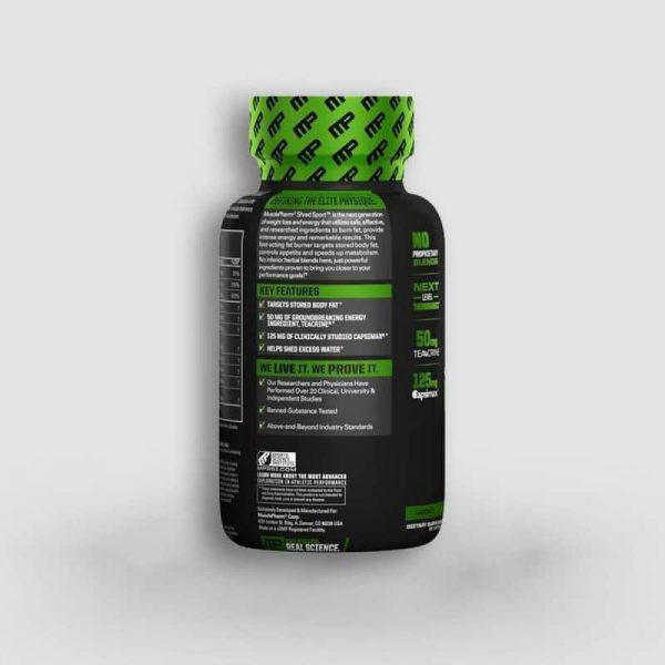 MusclePharm SHRED SPORT FAT BURNER