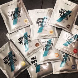 Myprotein Impact Whey Protein Sample ערכת מיקס טעמים – דוגמיות אבקות חלבון