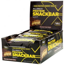 PROTEIN SNACK BAR ALLMAX Nutrition חטיף אנרגיה עתיר בחלבון אולמקס