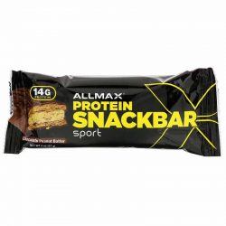 PROTEIN SNACK BAR ALLMAX Nutrition חטיף אנרגיה עתיר בחלבון אולמקס